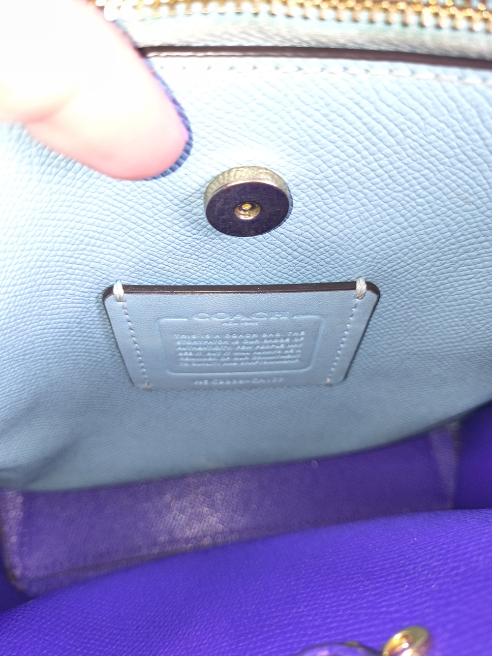 Coach Mollie 22 Leather Bucket Bag with Matching Key Ring Card Case - Retro 💛 - Picture 11 of 16